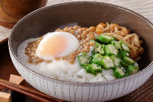 オクラのネバ丼