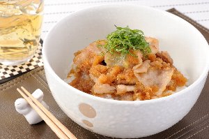 あっさり豚丼